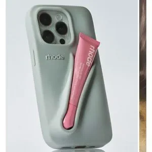 【yun】rhode iPhoneケースlipcaseunscented Rhode Beauty Pink Edged Phone Case Trending Tik Tok iPhone